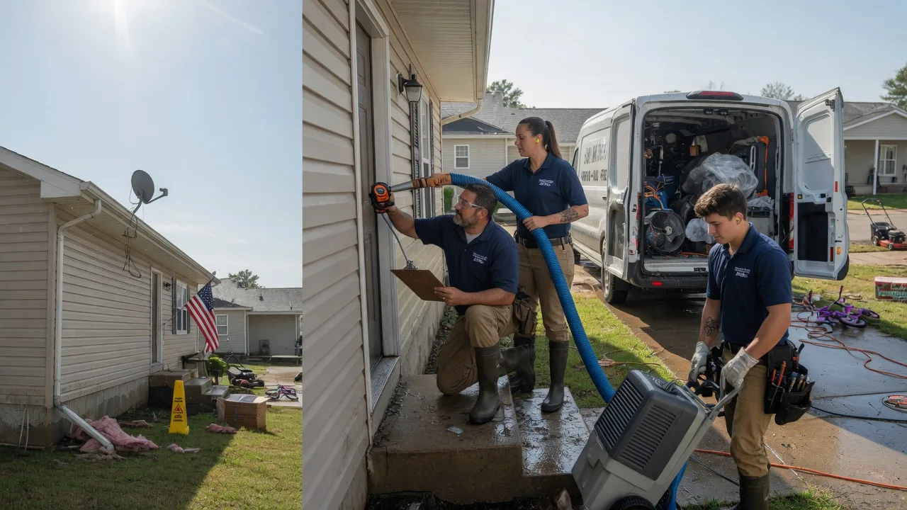 Ceiling Water Damage Restoration in New Albany, MS near me